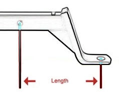 Ballmount Length