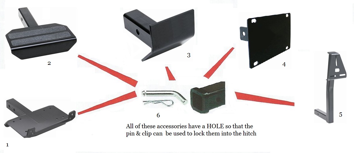 Front Receiver Accessories